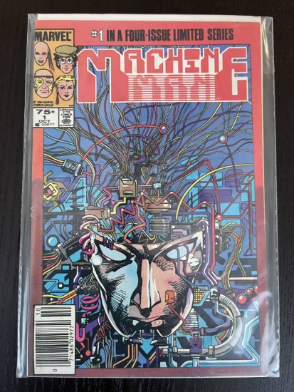 Machine Man Comic #1 Marvel 1984 Bronze Age Key 1st team appearance of The Midnight Wreckers
