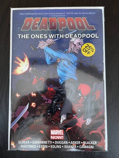 Deadpool Graphic Novel The Ones With Deadpool TPB 2015