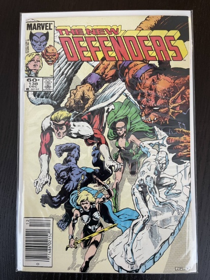 Defenders Comic #138 Marvel 1984 Bronze Age Key 1st Appearance Dragon of the Moon 60 Cents