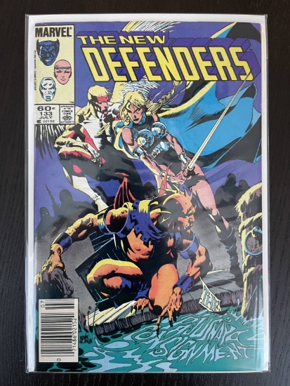 Defenders Comic #133 Marvel 1984 Bronze Age KEY 1st Cameo appearance of Manslaughter 60 Cents