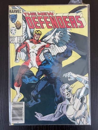 Defenders Comic #131 Marvel 1984 Bronze Age Beast Angel Gargoyle Valkyrie Moondragon Iceman 60 Cents