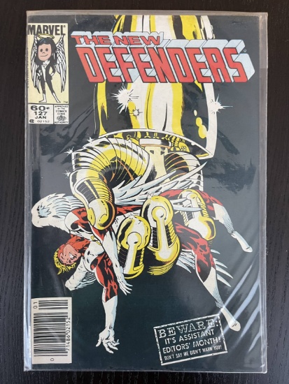 Defenders Comic #127 Marvel 1984 Bronze Age Assistant Editors Month 60 Cents