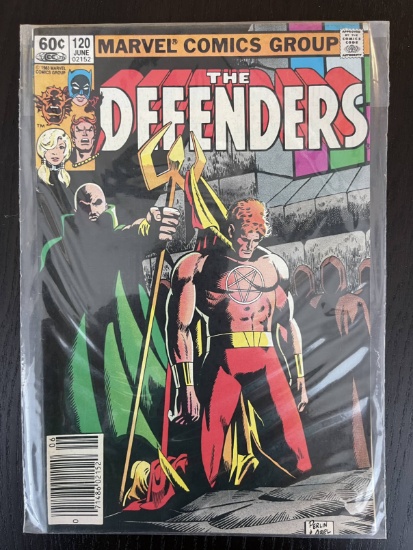 Defenders Comic #120 Marvel 1983 Bronze Age Beast Angel Gargoyle Valkyrie Moondragon Iceman 60 Cents