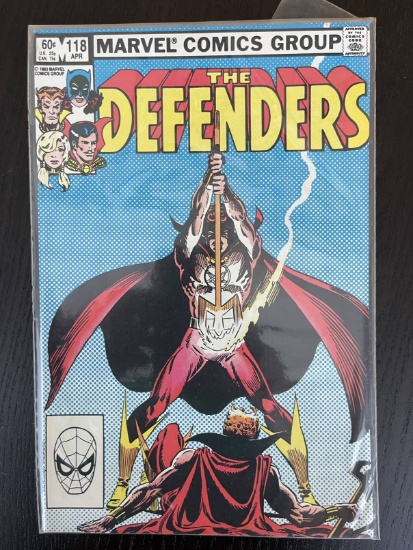 Defenders Comic #118 Marvel 1983 Bronze Age Which Daimon Hellstorm is the real Damion Hellstorm?
