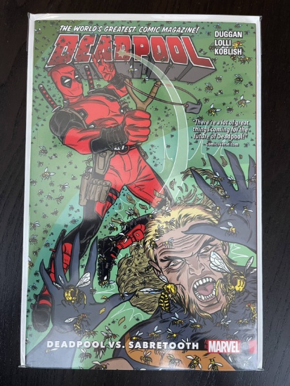 Deadpool Worlds Greatest #3 TPB Marvel Deadpool Vs Sabretooth 2016