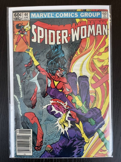 Spider-Woman Comic #44 Marvel 1982 Bronze Age 60 Cents Viper Chris Claremont