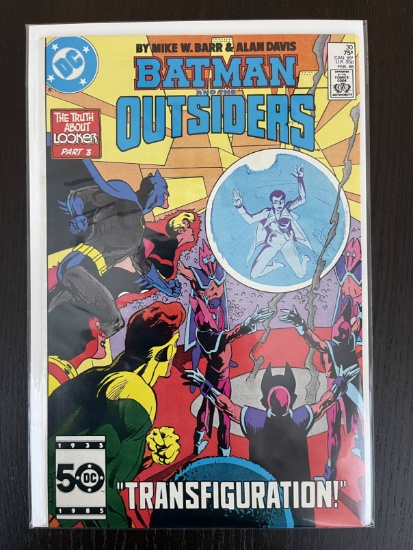 Batman and the Outsiders Comic #30 DC Comics 1986 Copper Age