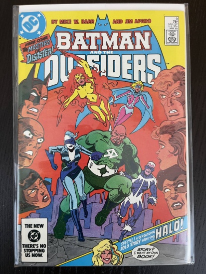 Batman and the Outsiders Comic #9 DC Comics 1984 Bronze Age Key 1st team appearance of the Masters o
