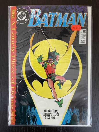 Batman Comics #442 DC Comics 1989 KEY 1st appearance of Tim Drake in the classic Robin costume