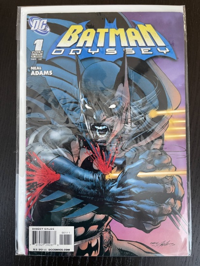 Batman Odyssey Comic #1 DC Neal Adams Key First Issue 2010
