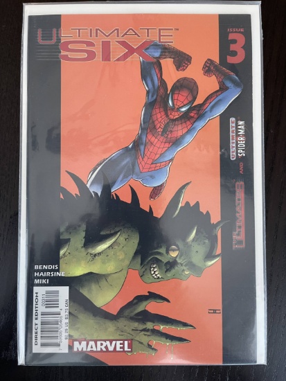Ultimate Six Comic #3 Marvel Ultimates & Ultimate Spider-Man Bendis