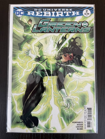 DC Universe Rebirth DC Green Lantern #2 Rage Planet 2016