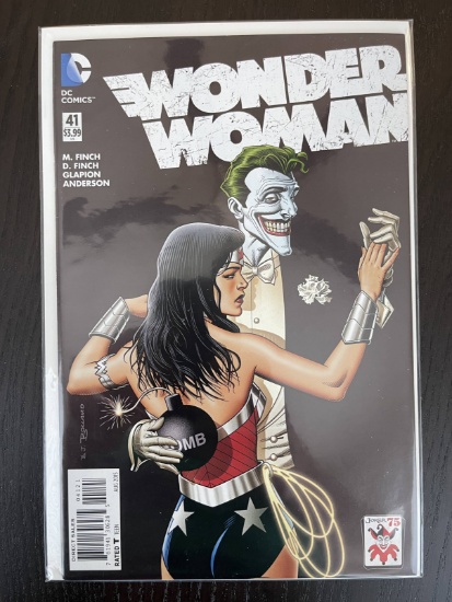 Wonder Woman Comic #41 DC Comics The Joker Variant Cover 2015