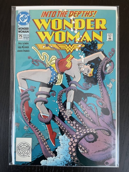 Wonder Woman Comic #75 DC Comics 1993 Brian Bolland