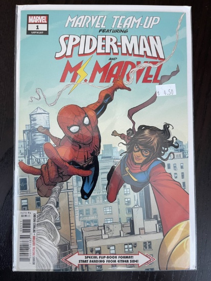 Marvel Team-Up Comic #1 Spider-Man and Ms Marvel 2019