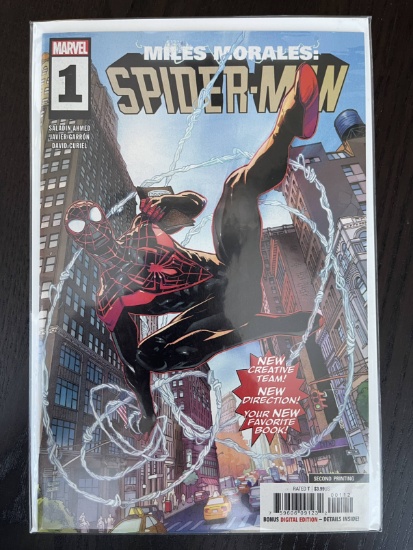 Miles Morales Spider-Man Comic #1 Marvel 2019