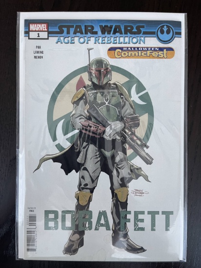 Star Wars Age of Rebellion #1 Halloween Comicfest BOBA FETT 2019