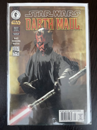Star Wars Darth Maul Comic #2 Low Retail Copies Photo Variant Cover 2000