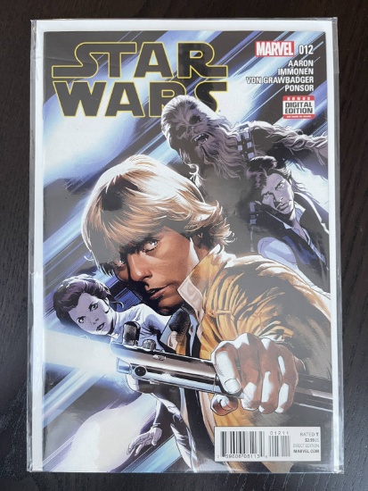 Star Wars Comic #12 Marvel 2016 Luke Skywalker