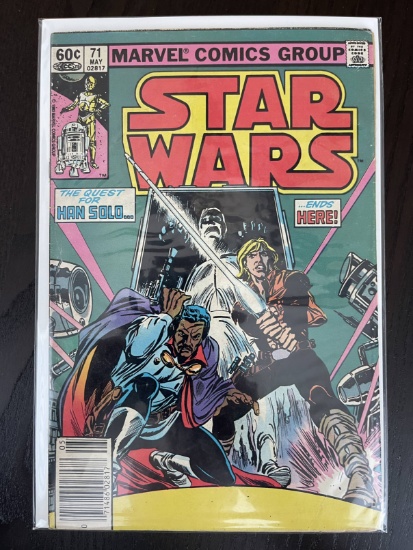 Star Wars Comic #71 Marvel 1983 Bronze Age Original 60 Cents KEY 1st Full Appear BOSSK