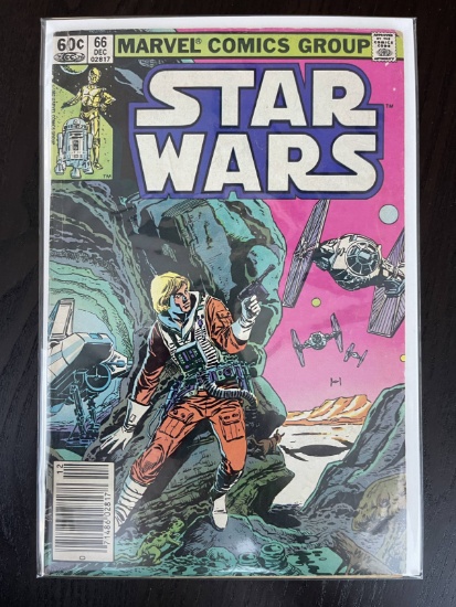 Star Wars Comic #66 Marvel 1982 Bronze Age Original 60 Cents