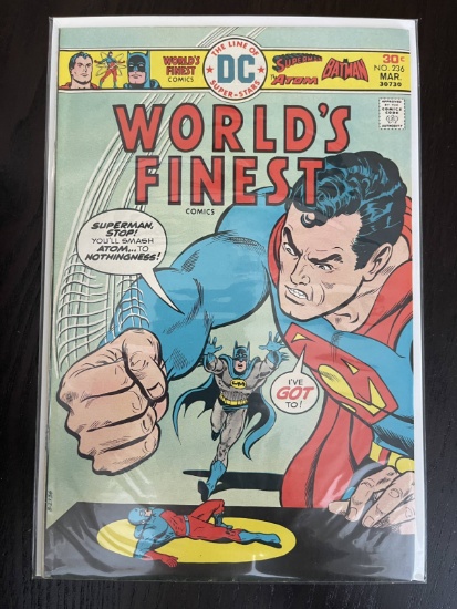 Worlds Finest Comics #236 DC 1976 Bronze Age 30 Cents Batman Superman
