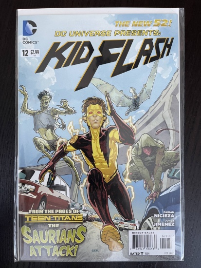 DC Universe Presents #12 KID FLASH First Solo Adventure 2012 Teen Titans
