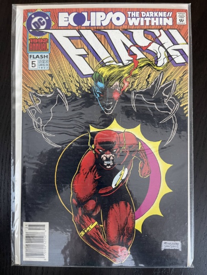 Flash Annual Comics #5 Eclipso The Darkness Within DC 1992