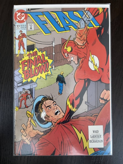 Flash Comic #77 DC 1993 The Final Blow Barry Allen