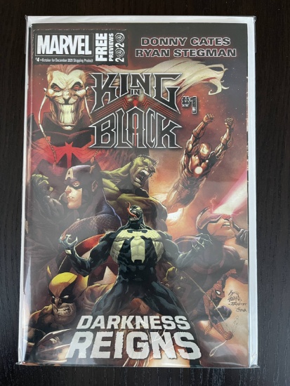 Marvel Free Previews #4 2020 King in Black #1 Darkness Reigns