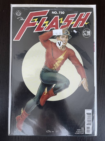 The Flash #750 DC Comics Variant Cover B - The Flash Age Graphic novel
