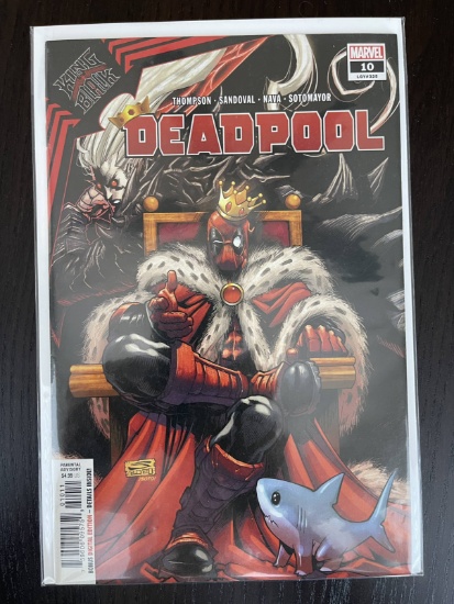 Deadpool Comic #10 Low Print Run Marvel Landshark Appearance 2020 King in Black Tie-In