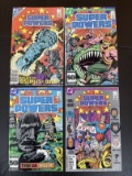 Complete Mini-Series for SUPER POWERS Comic #1-4 DC Disciples of Doom Lex Luthor 1986 Copper Age