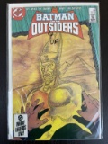Batman and the Outsiders Comic #18 DC Comics 1985 Bronze Age Black Lightning Metamorpho 75 Cents