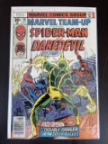 Marvel Team Up Comic #56 Marvel 30 Cents Daredevil Spider-Man 1977 Bronze Age