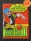 Topps 1990 Football Card Packet Unopened 15 Cards and 1 Stick Bubble Gum NFl
