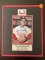 Signed Stan Musial Photo Matted 8x10 Cardinals With Nameplate All Time Dodger Great