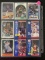 9 Basketball Cards Misc 1989, 1992 Allen Iverson Clyde Drexler Dominique Wilkins