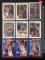 9 Basketball Cards 1991 Manute Boll David Robinson Kevin Johnson Rex Chapman Cleveland Cavaliers