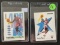 Skybox Scottie Pippen Card #44 & Michael Jordan Card #307 Chicago Bulls 1991