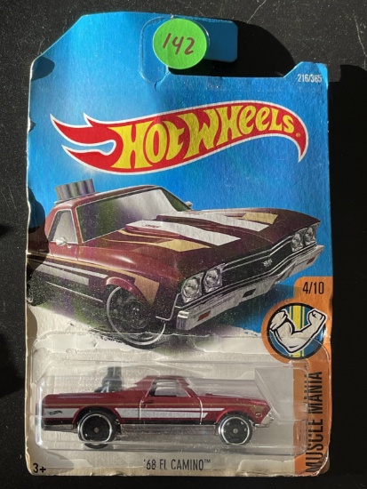 Hot Wheels 68 El Camaro Muscle mania 2015