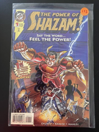 Power of Shazam Comic #1 DC Comics 1995 First Issue