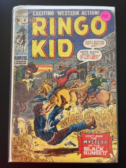 Ringo Kid Comic #9 Marvel Western Comic 1971 Bronze Age 15 Cents