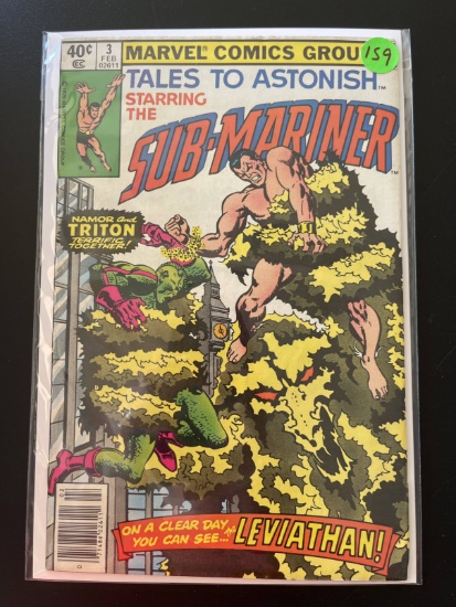 Tales to Astonish Comic #3 Marvel 1980 Bronze Age 40 Cents