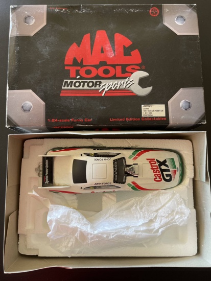 John Force Casterol 1997 Mustang Funny Car Limited Edition Mac Tools Motor Sports 1:24 Scale