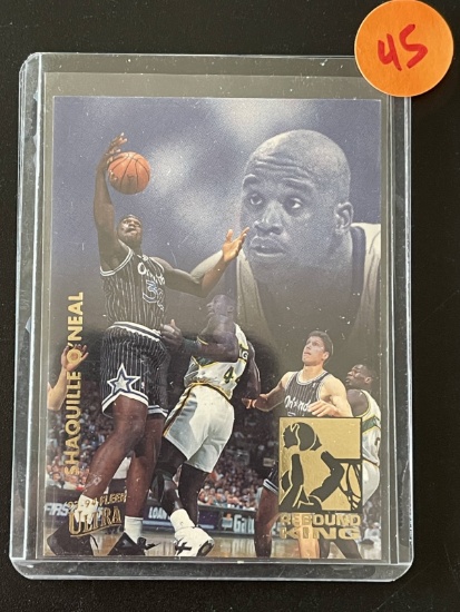 Shaquille ONeal Rebound King Card #9 out of 10 Fleer Ultra 1993-1994