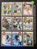 15 Misc Football Cards 1979 Charlie Young Ike Harris Sherman Smith Bobby Hammond Chiefs Team Leaders