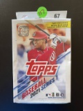 Topps Baseball 2021 Series 1 Box Sealed 67 Cards 2 Exclusive Royal Blue Base Cards Inside