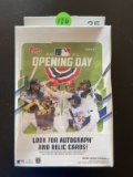 Opening Day 2021 Topps Baseball Card Box MLB 35 Total Cards 5 Packs Sealed Unopened