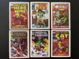 6 Marvel Covers Collectors Cards includes Werewolf By Night #1 & Savage She-Hulk #1